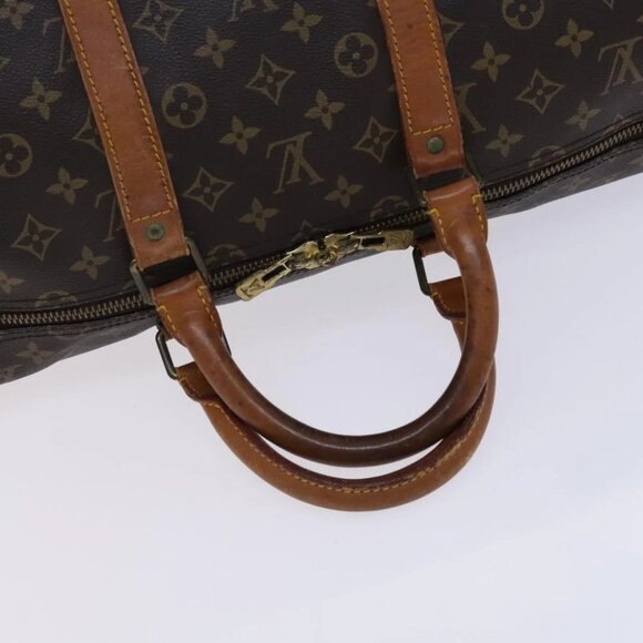 LOUIS VUITTON Monogram Keepall 55 Boston Bag - Picture 10 of 16